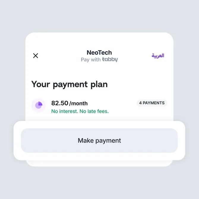 Get paid in full, upfront—no risk